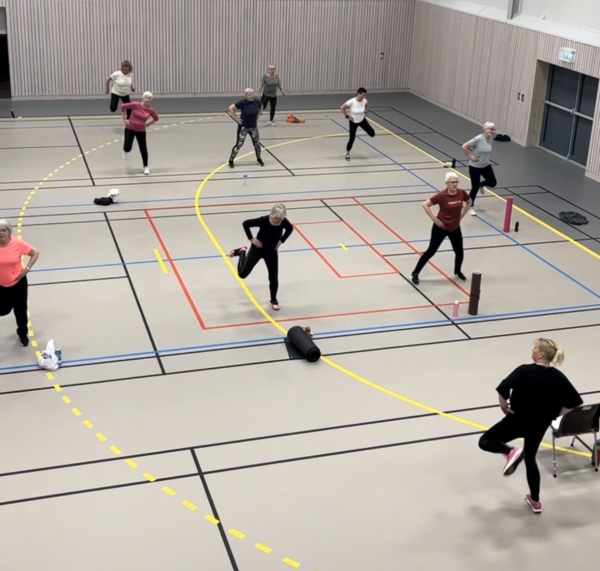Aktivitet for eldre på Martin Linge-huset
